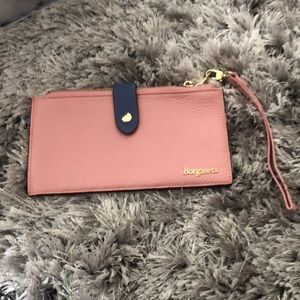 Borgasets pink blue wallet